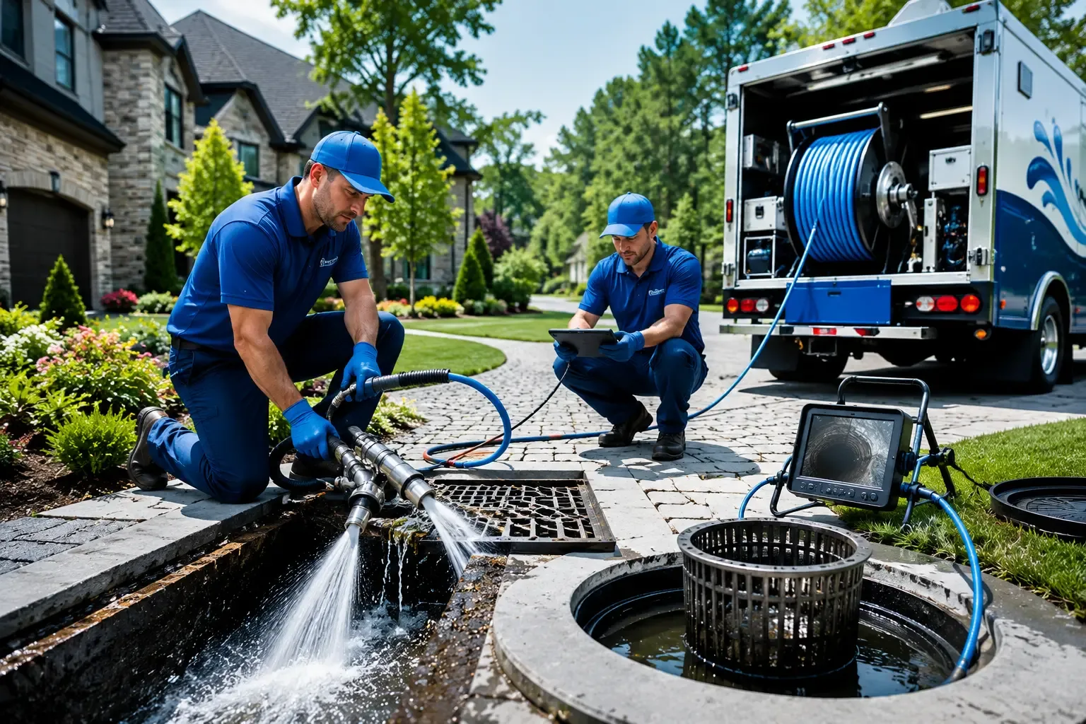 Local outdoor drain cleaning professionals in Markleton, PA