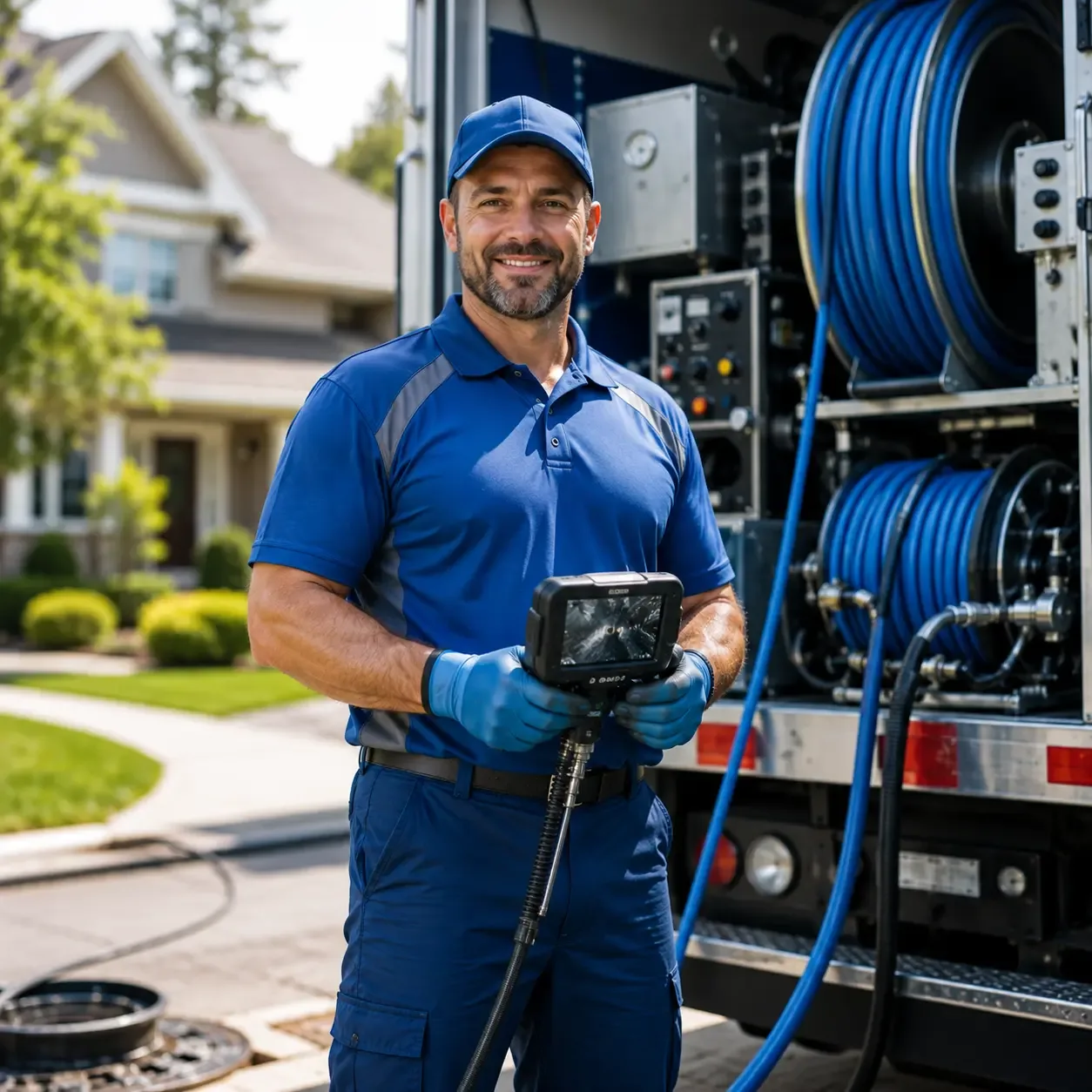 Local outdoor drain cleaning specialists in Markleton, PA